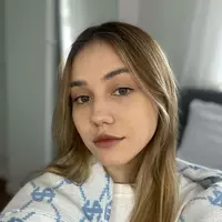 blue-bow profile
